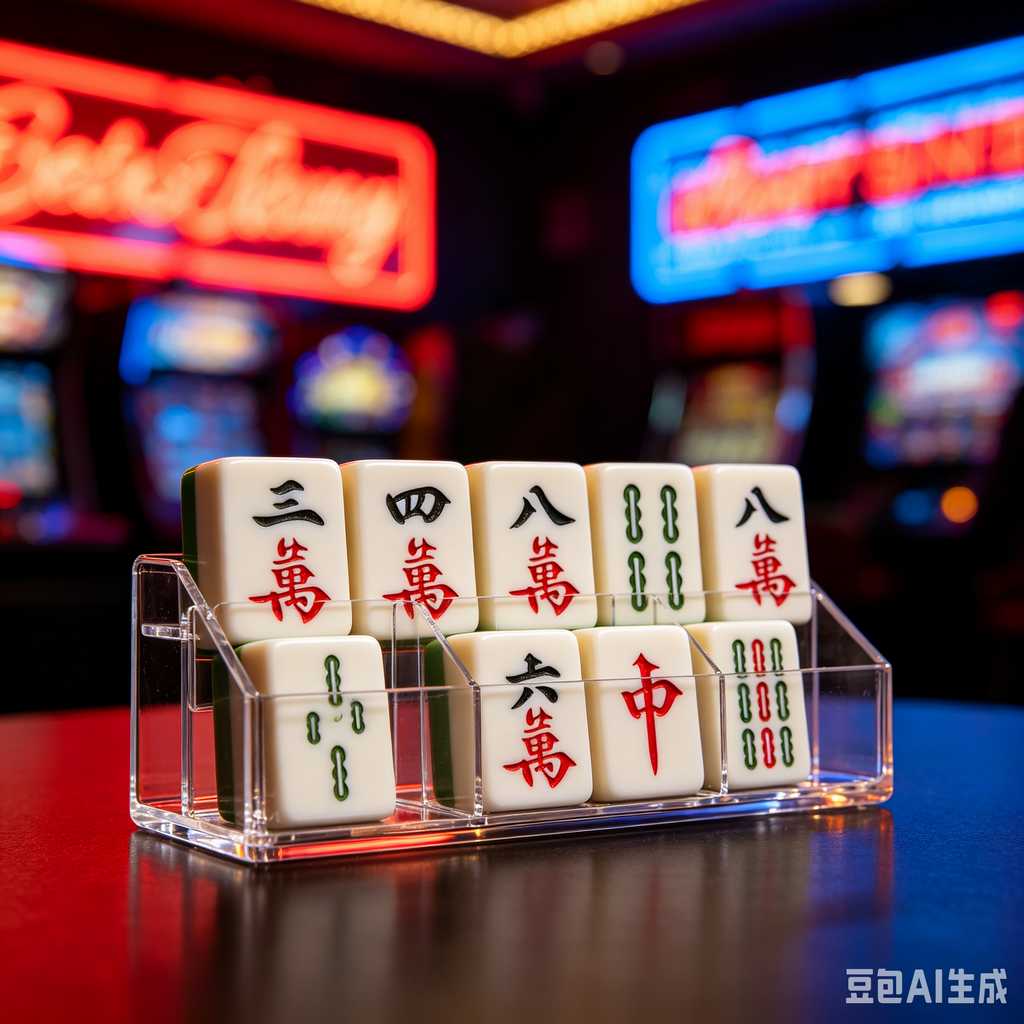 colorful mahjong score chips